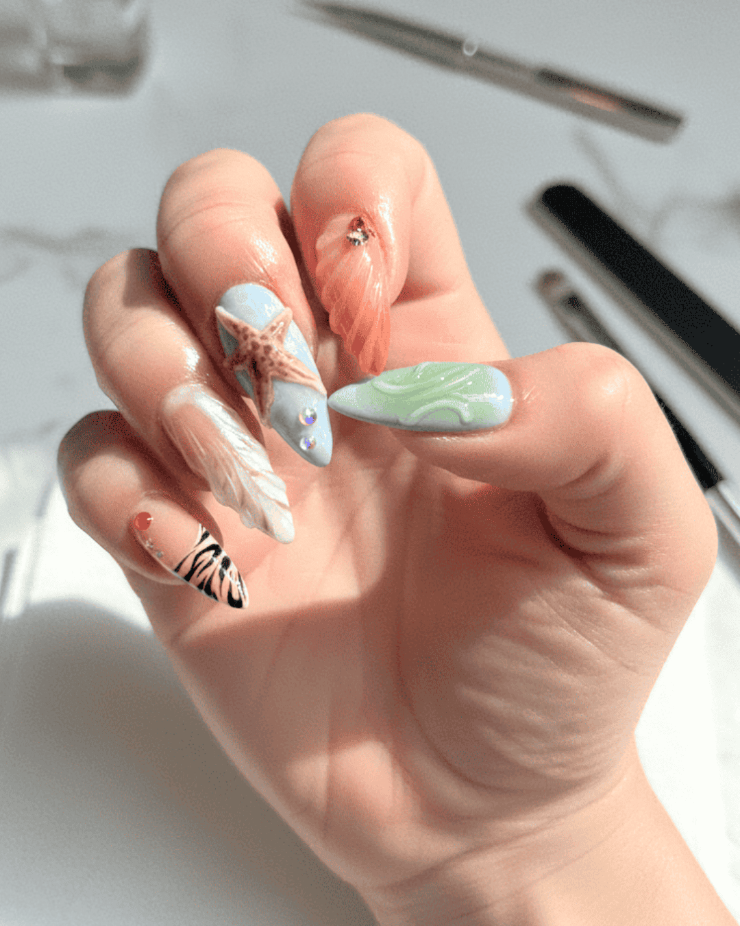 Luna Nail Lounge nail artistry