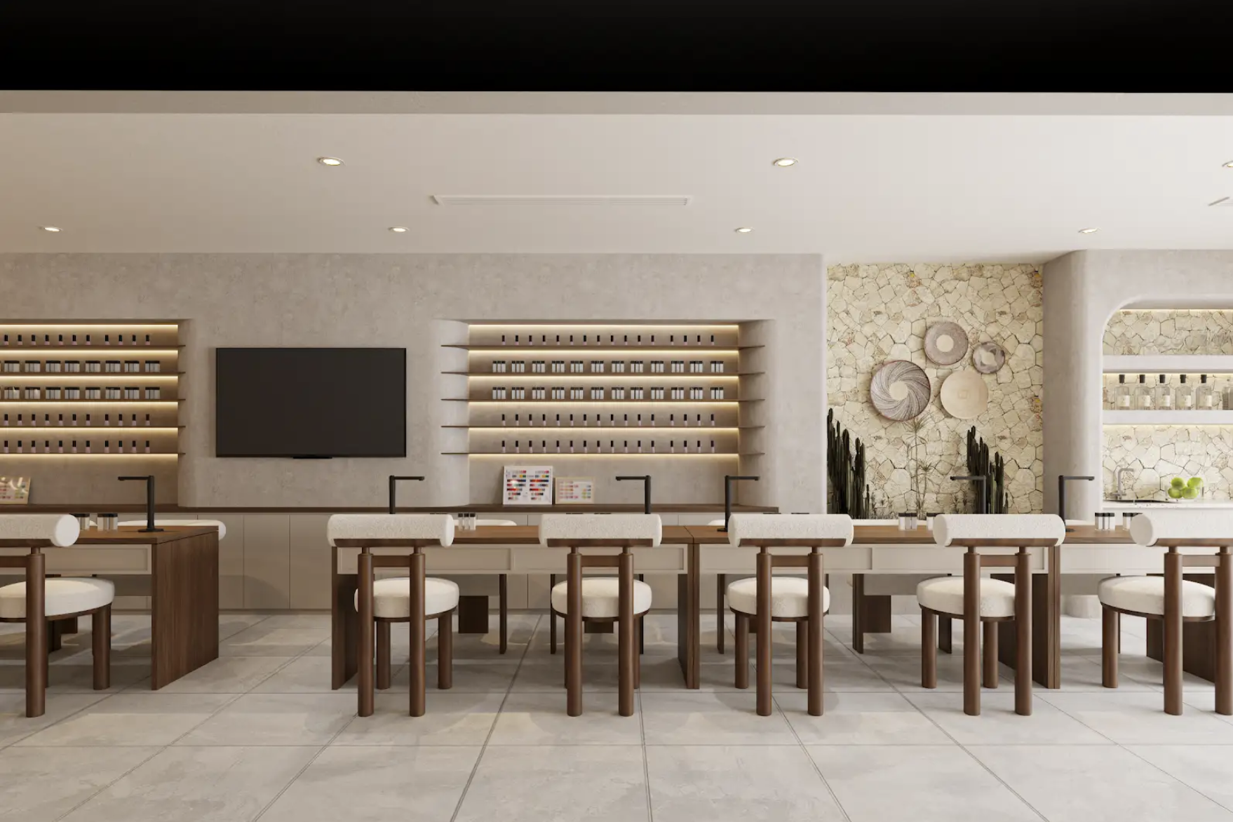 Luna Nail Lounge interior