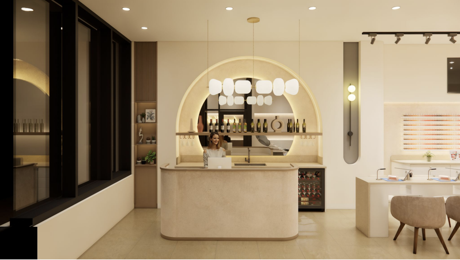 Luna Nail Lounge — Calgary, AB interior